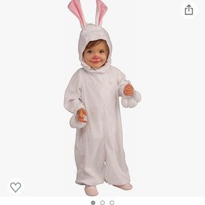 Forum Novelties Kids Fleece Bunny Rabbit Costume, Toddler, One Color